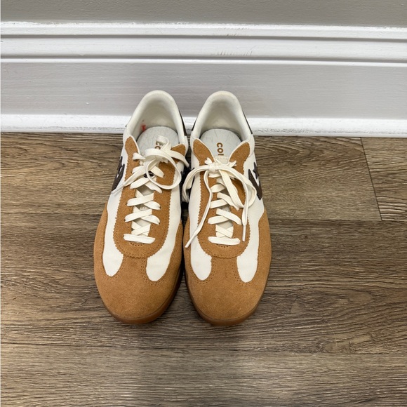 Converse Run Star Trainers Brown/Cream - Picture 3 of 6